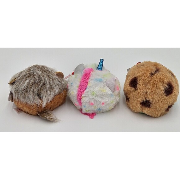 Ty Puffies Mini Plush Lot Of 3 Caesar Cruiser Harmonie All New With Tags Gift - Picture 2 of 6